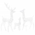 thumbnail image 5 of vidaXL Christmas Decoration Pre-Lit Christmas Reindeer Family with 201 LEDs, 5 of 11