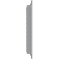 thumbnail image 3 of Ekena Millwork 28"W x 20"H Rectangle Gable Vent (33"W x 25"H Frame Size) Functional, PVC Gable Vent with 1" x 4" Flat Trim Frame, 3 of 14