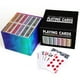 thumbnail image 2 of Metsyth Naipes Paquete de 12 barajas de cartas Juego de cartas de póquer Naipes estándar a granel con 6 colores brillantes Juegos de cartas para adultos y familia Adecuado para Nertz Camping Travel Ca, 2 of 5