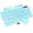 Aqua Blue, variant on Wireless And Mouse Backlit - Typewriter With Magnetic Wrist Rest  Retro Round Keycaps Light Up Letters 2.4ghz Cordless Combo For Windows Pc Laptop Ck24 [upgraded]