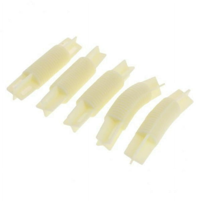 2x 5 Piezas de Plástico , Ventana de , Cortina, Poste, Esquina, Junta, Codo, 26 Mm / 28 Mm, Ajustable hasta 90 degree, ángulo , Beige 2 piezas