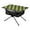 Lime Green Plaid, variant on Outdoor Folding Table Portable Picnic Camping Table For Garden Fishing Beach Leopard Print Bat Pattern