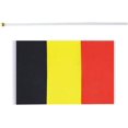 thumbnail image 4 of Bandera de Bélgica Banderas pequeñas de mano belgas Decoraciones Banderas internacionales del mundo del país para los Juegos Olímpicos de fiesta (paquete de 20), 4 of 5