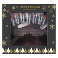 thumbnail image 1 of par de pestañas postizas de pelo de visón y 24 parches para uñas que se pueden usar, uñas adhesivas navideñas, 1 of 5