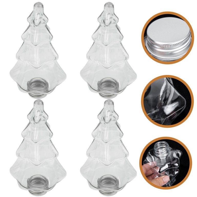 Christmas Tree Juice Bottles Tree Shaped Plastic Water Cups - Temu