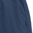 thumbnail image 6 of HOMADLES Mens Casual Linen Joggers Pants Elastic Waist Side Pocket Sports Pants Outdoor Athletic Pants Navy Size L, 6 of 9
