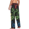thumbnail image 6 of Motocross Riding Ghost Pajama Pants, Men's Lounge Pants Light with Drawstring and Pockets, Christmas New Year Birthday Father's Day Gifts, Medium, 6 of 7