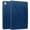 Darkblue, variant on for iPad Pro 10.5/Air 3 Case, Vintage Soft PU Leather Case Cover with 2 Anti-Slip Strips Kickstand & 4 Card Slots (Include 1 Photo Slot) Auto Sleep/Wake for iPad 10.2 2019/2020/201, Black