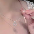thumbnail image 1 of Meitianfacai Love - Collier Pendentif Pierre de Naissance pour Femmes Bijoux, Rose, 1 of 1