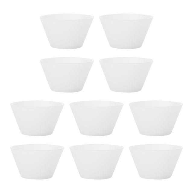 10 piezas de herramientas para mezclar epoxi de cristal, vasos de silicona para mezclar, herramientas para manualidades.