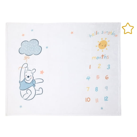 Manta para bebé Disney Winnie The Pooh Super Soft Milestone