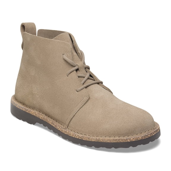 BIRKENSTOCK UPPSALA MID SUEDE LEATHER Boots Taupe