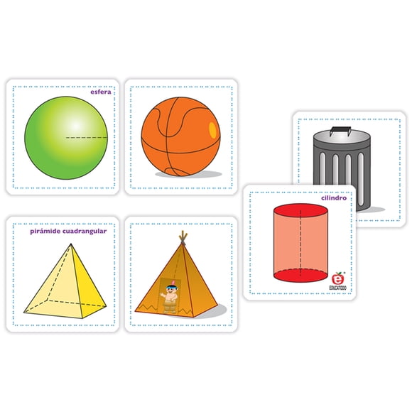 Memopares Asociación De Cuerpos Geométricos Educatodo J-0129