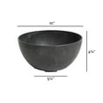 thumbnail image 6 of Root & Vessel Napa Bowl Planter, Gray, 10", 6 of 6