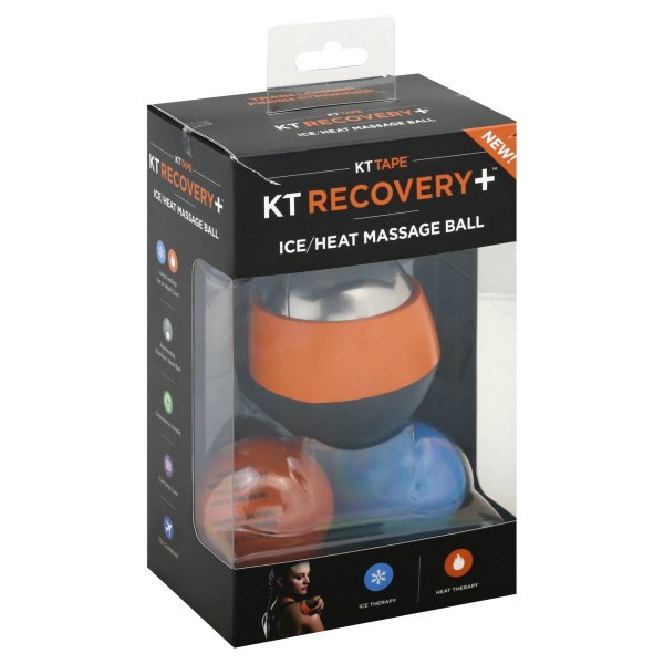 KT TAPE Recovery+ Ice/Heat Massage Ball, Muscle Pain & Stress Relief