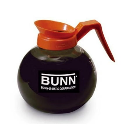 

BUNN 06088.0001 12-Cup Glass Coffee Decanter Orange