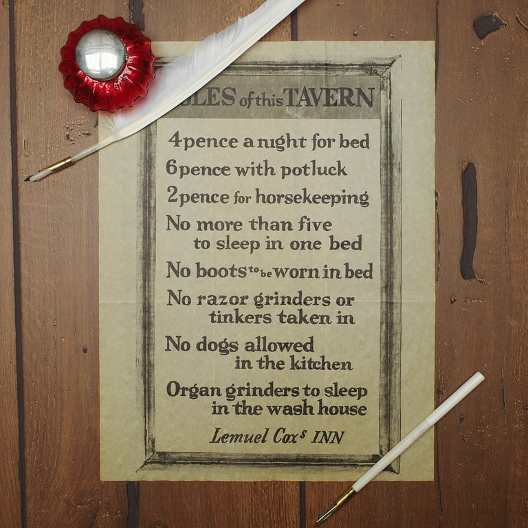 Old West Bar Rules Parchment Paper Tavern Sign Home Pub Man Cave Wall Poster Art Old West Bar Rules Parchment Paper Tavern Sign Home Pub Man Cave Wall Poster Art