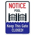 thumbnail image 1 of Keep This Gate Closed Sign, Pool Sign,, 1 of 1