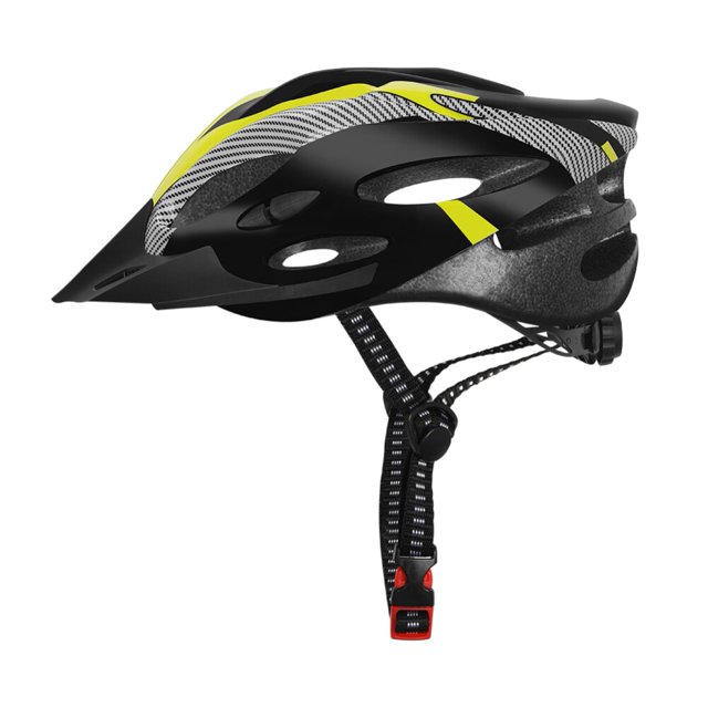 Casco de ciclismo con luz trasera LED para hombre y mujer, ultraligero, moldeado integralmente, seguro Fivean Cascos de ciclismo