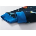 thumbnail image 6 of Popshion Little Boys Pajamas Toddler Kids 100% Cotton Space Planet 2 PCS Long Sleeve Sleepwear Set 6T/6436, 6 of 6