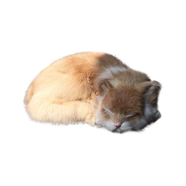 Simulación De Gato Modelo De Animal Juguete Para Gatos Manualidades Decoración Para El Hogar Accesorios Para Fotografía