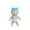 Blue, variant on 10 inch Elastic Doll Toys-Hand Squeeze Toys|Novelty Stress Relief Toys| Prank Props