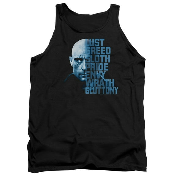 Shazam Movie Evil Sivana Adult Tank Top Black