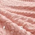 thumbnail image 4 of Walensee Wearable Blanket Sherpa Fleece Blanket, Fuzzy Super Soft Plush Shawl TV Throw Blanket with Pockets, Fluffy Warm Cozy Cape Wrap for Women Adults (Pink, 59” x 63”), 4 of 10