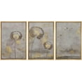 thumbnail image 2 of PixonSign Framed Wall Art Set Pastel Grunge Country Dandelion Flower Field Landscape Nature Wilderness Modern Art Decorative Minimal Relax/Calm for Living Room, Bedroom, Office - 16"x24"x3 Natural, 2 of 5