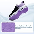 thumbnail image 6 of BROYON Womens Walking Shoes Slip on Air Running Shoes Fashion Sneakers Casual Fitness Gym Jogging Workout Ladies Nursing Work Easy Put On Athletic Purple Size 6, 6 of 8