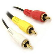 CA1066-12 - RCA CABLE ASSY M/MX3 12FT GOLD HI-END CABLE-THICK CABLE