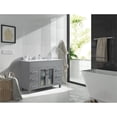 thumbnail image 2 of Laviva Nova 48" Contemporary Wood Cabinet with Ceramic Countertop in Gray, 2 of 10