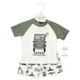 thumbnail image 2 of Hudson Baby Boys Swim Rashguard Set, Going On Safari, 6-9 Months, 2 of 4