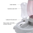 thumbnail image 3 of Juego De Dispensador De Agua Y Comida Para Perros, Alimentador Automático Para Mascotas Fácil De Montar, Antivuelco, Fácil De Operar, Espacioso Para Tienda De Mascotas, 3 of 7