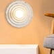 thumbnail image 3 of Lámpara de pared redonda, apliques de pared, iluminación, accesorios de luces de pared, pantalla de estilo japonés hecha a mano para techo de sala de, 3 of 9