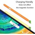 thumbnail image 3 of Galaxy Tab S6 Lite S Pen Sleeve Case, Cute Cartoon Design Silicone Sleeve Protective Skin Cover Case Non-Slip Smooth Grip Compatible with Samsung Galaxy Tab S6 Lite S Pen (Red), 3 of 5