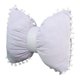 thumbnail image 1 of Almohada de lazo para el cuello, almohada decorativa de algodón PP con soporte para el cuello, almohada de felpa para asiento Púrpura, 1 of 9