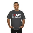 thumbnail image 4 of Mens I Love My Girlfriend T-Shirt Valentines Day Cotton Tee Gift Joke, 4 of 6
