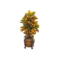 thumbnail image 1 of Nearly Natural Croton - Artificial plant - 44.09 in, 1 of 1