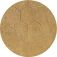thumbnail image 1 of Ahgly Company Machine Washable Indoor Round Transitional Beer Orange Area Rugs, 7' Round, 1 of 7