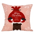 thumbnail image 2 of XEOVHV Clearance Christmas Throw Pillow Cover,Santa Claus Linen Christmas Pillowcase Sofa Car Cushion Cover Home Decor, 2 of 3