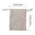 thumbnail image 1 of 50pcs Small Burlap Bags With Drawstring,3x4inch Gift Little Burlap Drawstring Bags,reusable To Stor, 1 of 3