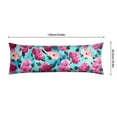 thumbnail image 4 of Vintage Botanical Body Pillow Cover 20x54 - Small Floral Retro Long Pillow Case with Invisible Zipper - Soft Full Body Pillow Protector - Machine Washable Cozy Slipcover for Sleeping, 4 of 4