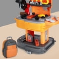 thumbnail image 4 of Kids Tool Kit Fun Realistic Workbench Pretend Play Doctor Toy Backpack Tool Toy, 4 of 10