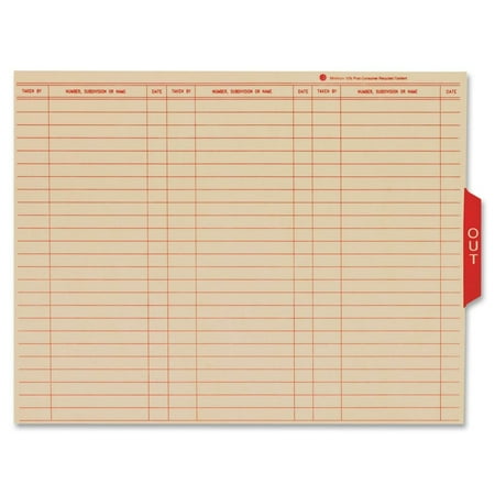 Globe-Weis 1/5 Cut Tab Out Guide