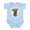 Sky Blue, variant on CafePress - Border Terrier 9A21D 19 Infant Bodysuit - Baby Light Bodysuit, Size Newborn - 24 Months