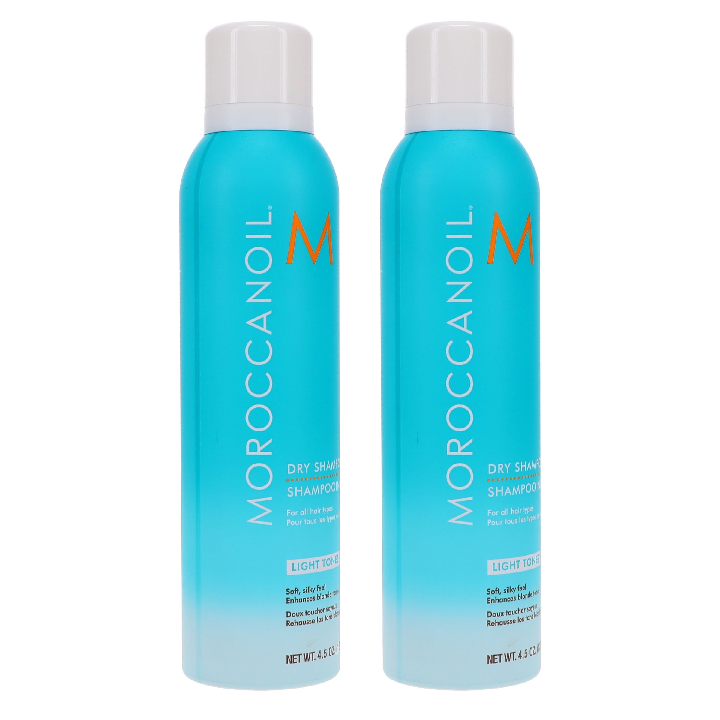 Moroccanoil Dry Shampoo Light Tones 4.5 oz 2 Pack