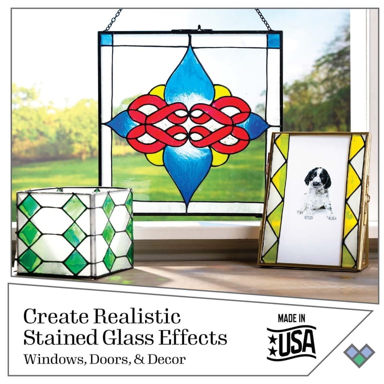 Gallery Glass Stained Glass Paint Basic Set, 6-Piece photo 3