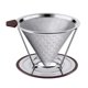 thumbnail image 2 of Gotero para verter sobre café, filtro de café de acero inoxidable, gotero extraíble con soporte, gotero cónico reutilizable, 2 of 8