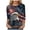 Dark Gray, variant on GEWSEY 250th Anniversary USA Shirt 250th America Shirt 3/4 Sleeve Womens Tops Patriotic Flag Eagle Print Tops 1776-2026 Tshirt Gifts (Purple, XL)